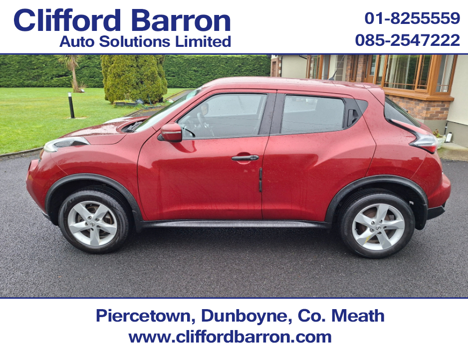 2017 Nissan Juke 1.6 XE CVT E6 4DR AUTO €12,750