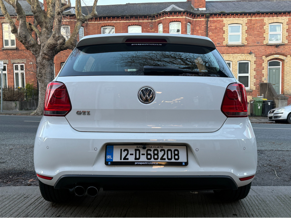 2012 Volkswagen Polo GTI, 1.4 Twin Charged Automatic, Only 37kms! New Nct 12/2026, Immaculate Condition, Tartan Seats, Apple Car Play, Android Auto, Reversing Camera, Flat Bottom Wheel, A/C, Service & Warranty Included, €11,950