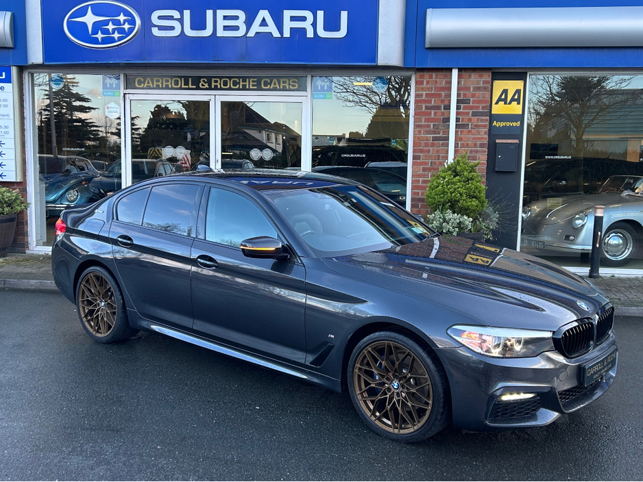 2019 BMW 5 Series M-Sport Performance Pack - Stunning Bronze Alloy Upgrade - Trade-in Welcome & finance arranged - Nct & Tax - Assured Dealer Warranty - €26,950
