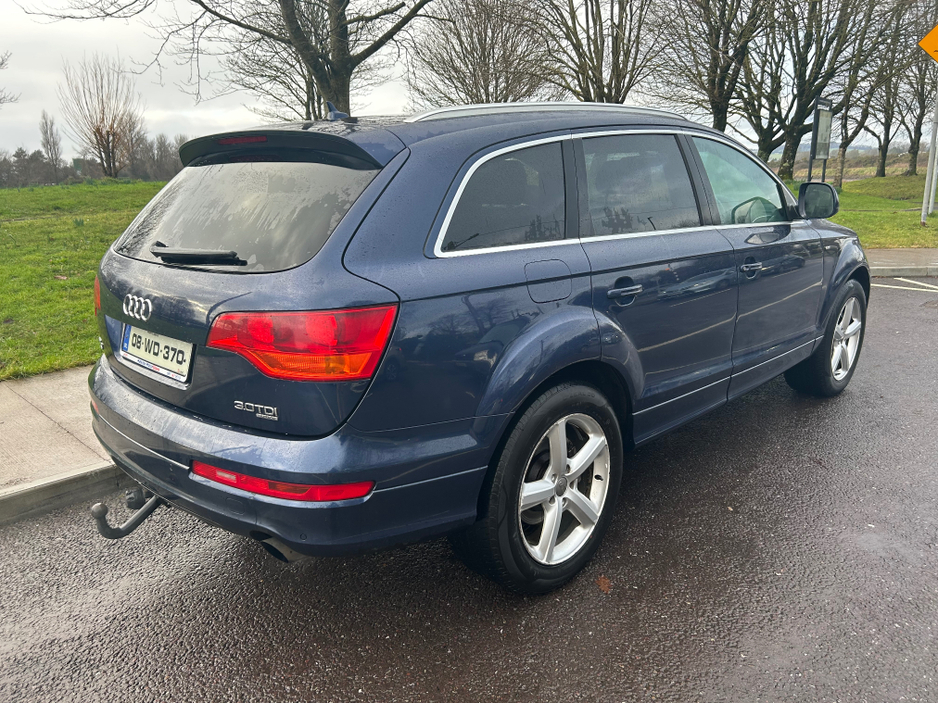 2008 Audi Q7 €333 Road Tax 5 Seater 3.0 V6 TDI 233bhp S-Line €7,950