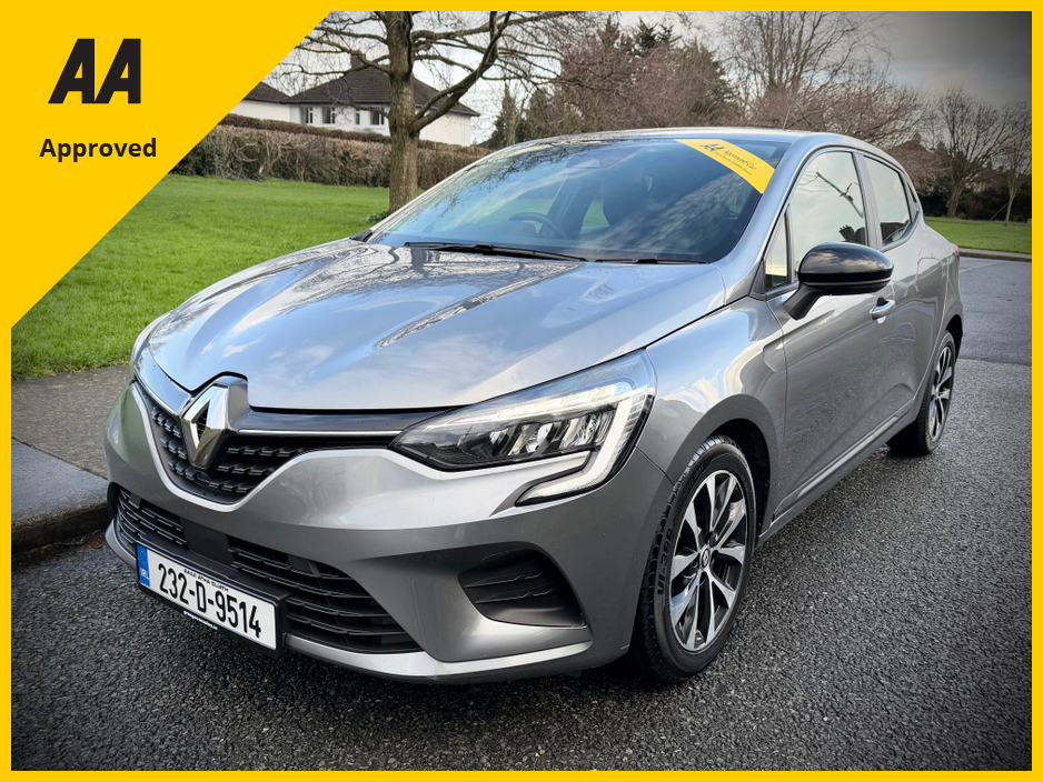 2023 Renault Clio 1.0 Petrol Automatic | AA approved | One owner Irish car | Full history | 2 Year Renault Warranty | Sold serviced and valeted with full Motor History check supplied. €16,999