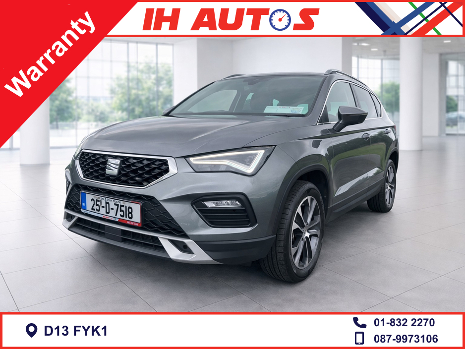 2025 SEAT Ateca 1.0 TSI 115HP SE+ €31,999