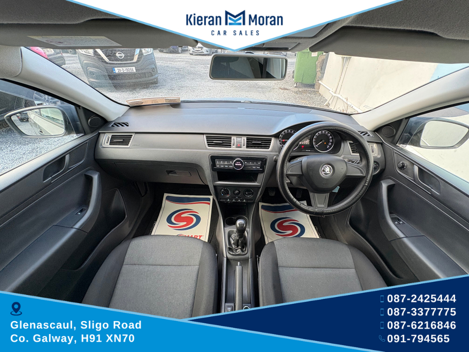 2016 Skoda Rapid ACTIVE 1.4 TDI 4DR €9,500