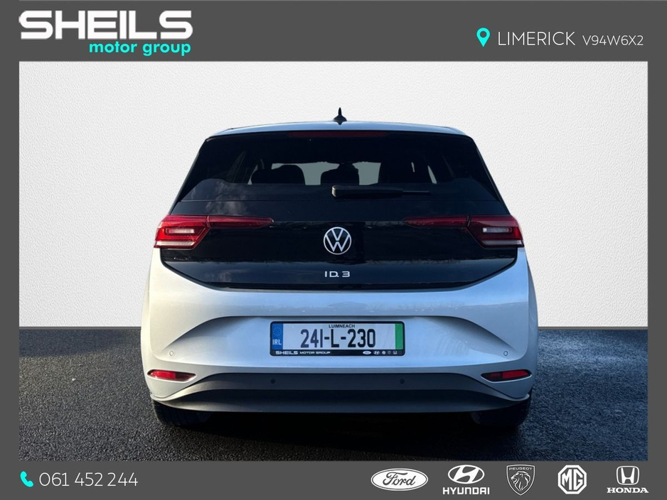 2024 Volkswagen ID.3 Pro 204HP 58kWh €27,950