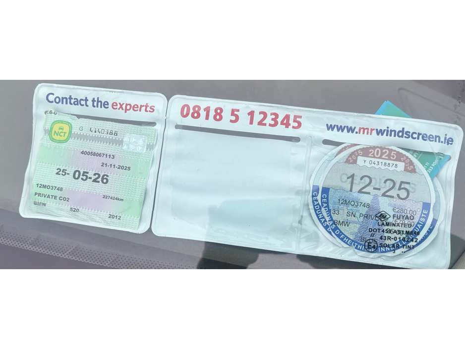 2012 BMW 5 Series 520D SE TOURING AUTO €8,500