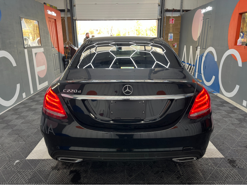 2019 Mercedes-Benz C Class 2018 MERCEDES-BENZ C220D C CLASS AUTOMATIC AMG-LINE LAUREUS EDITION 2.2 AUTOMATIC / REVERSE CAMERA / CRUISE CONTROL / PADDLE SHIFTERS / ELECTRIC MEMORY & HEATED SEATS €24,950