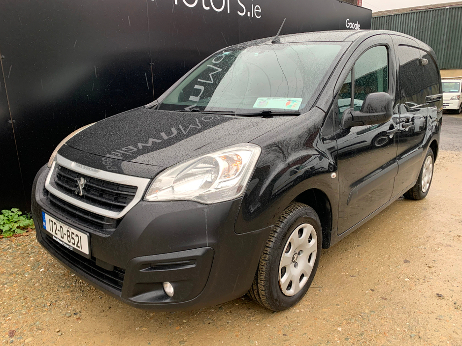 2017 Peugeot Partner 1.6 HDI 75BHP PROFESSIONAL 3 SEATER // PRICE EXCL. VAT // ONE OWNER // EXCELLENT SERVICE HISTORY // €6,463