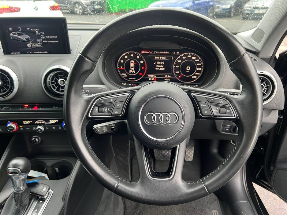 2017 Audi A3 S-LINE PACK 1.4 TFSI // SERVICE HISTORY // APPLE CARPLAY/ANDROID AUTO // NEW 19" S-LINE ALLOYS €18,950