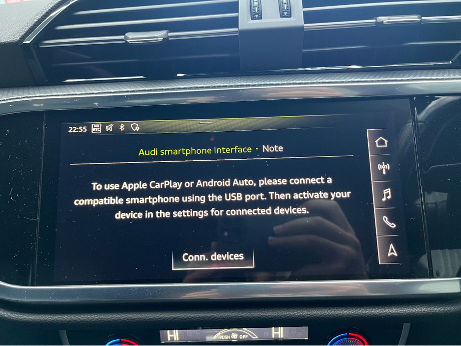 2020 Audi Q3 2020 AUDI Q3 35TDI QUATTRO S LINE 2.0 AUTOMATIC / CRUISE CONTROL / 360° PARKING CAMERA / ELECTRIC HEATED SEATS / PADDLE SHIFTERS / APPLE CARPLAY