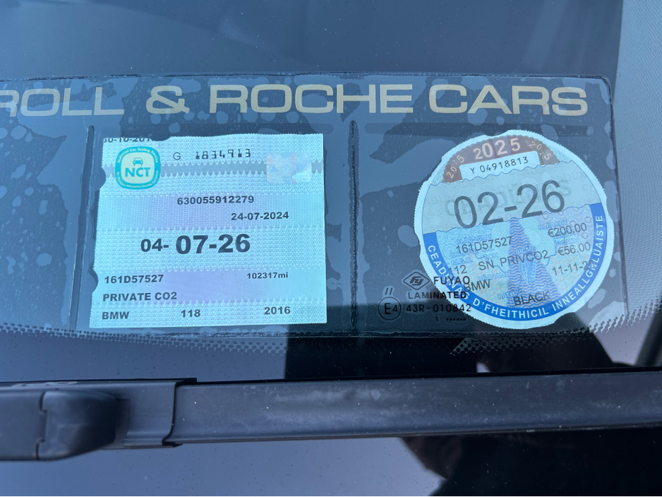 2016 BMW 1 Series 118i F20 SE In Black Lovely Car - Nct & Tax - Trade-Ins Welcome - Assured Dealer Warranty - €9,950