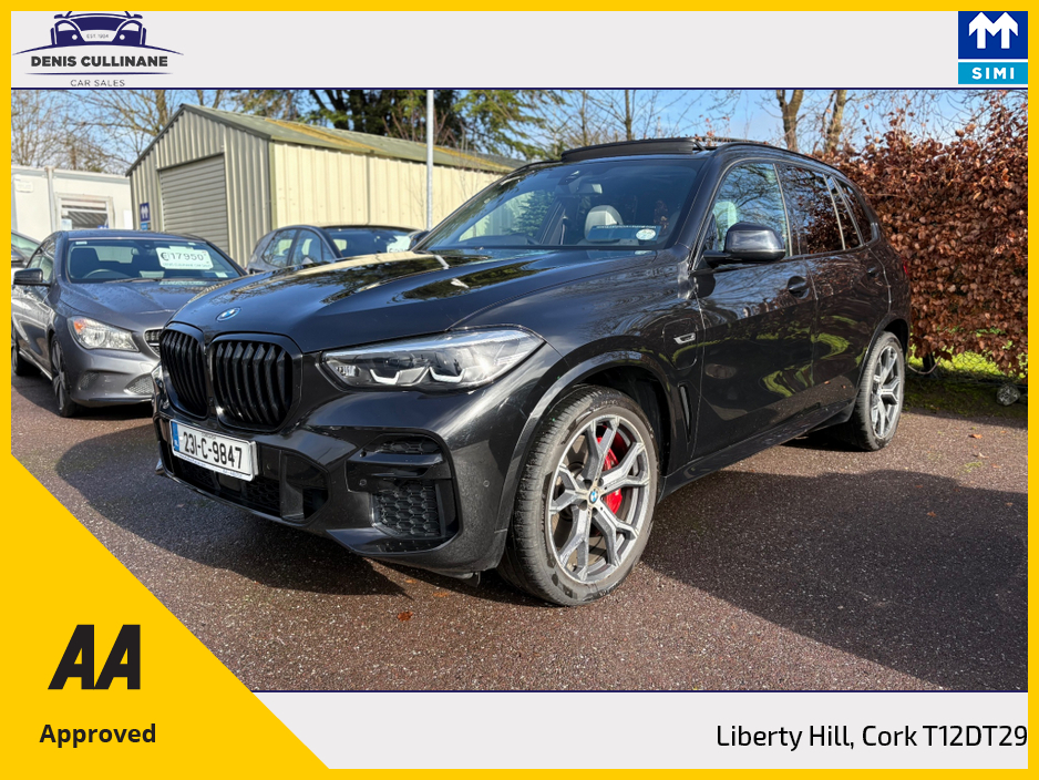 2023 BMW X5 M-SPORT 45E AUTO | SKY-LOUNGE PAN ROOF | HEADS UP AND HARMAN KARDON | 12 MONTH WARRANTY | TRADE IN WELCOME | ASK US FOR A PERSONALISED VIDEO. €73,950