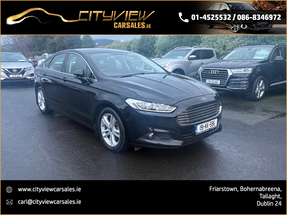 2019 Ford Mondeo ZETEC 2.0 TD 150PS 6SPEED 5DR 4DR
