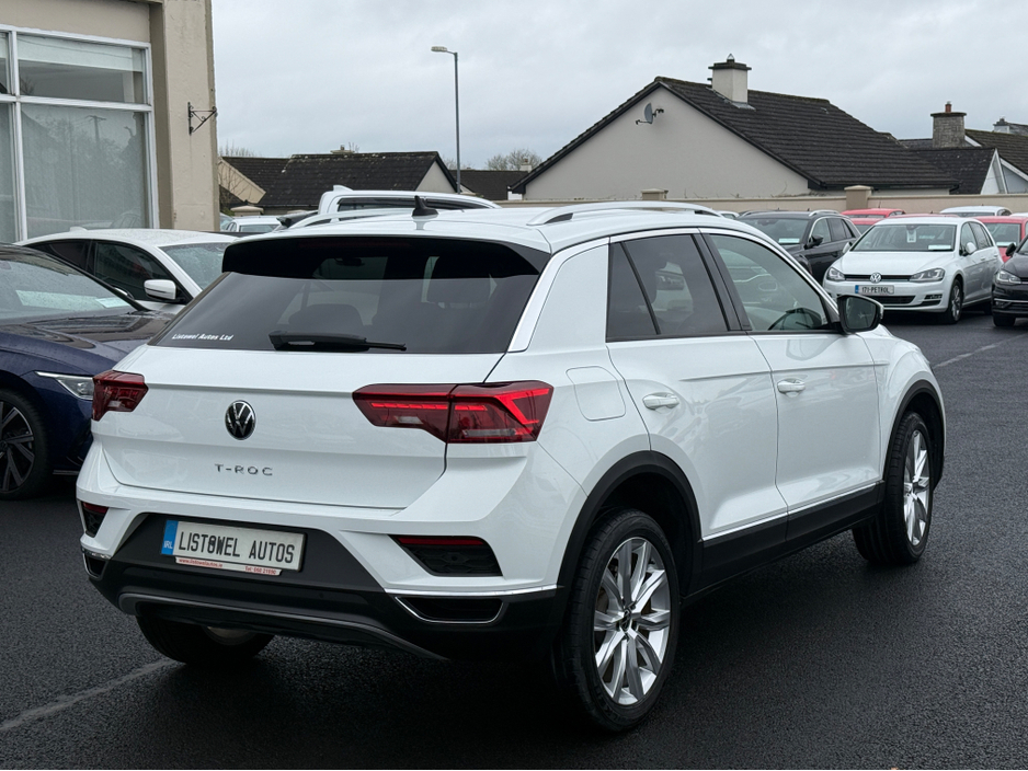 2022 Volkswagen T-Roc STYLE 2.0 150BHP AUTO * REAR VIEW CAMERA, PARKING SENSORS FRONT & REAR, APPLE CARPLAY//ANDROID AUTO, ADAPTIVE CRUISE CONTROL, ISOFIX CHILD SEAT ANCHOR, DUAL ZONE CLIMATE CONTROL, 2 YEAR NEW NCT * €30,950