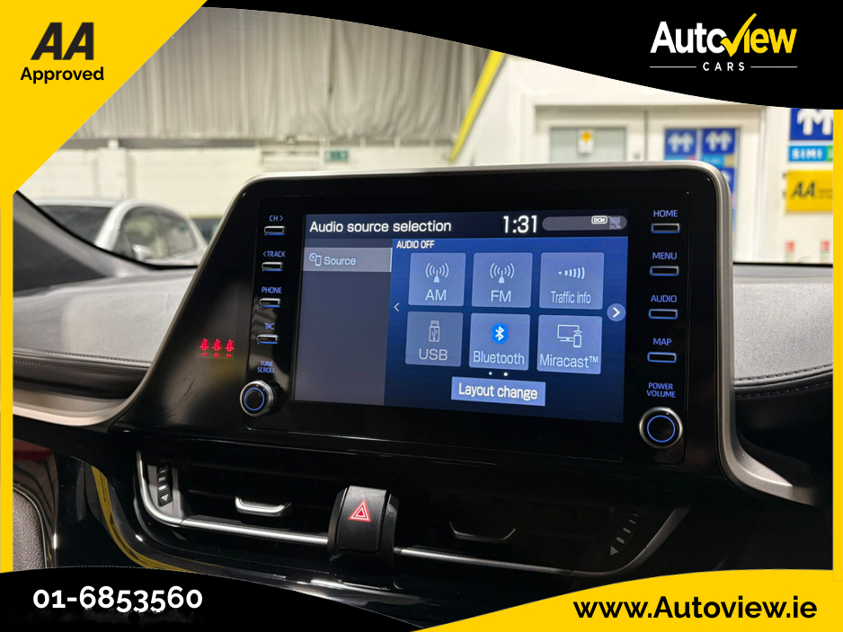 2021 Toyota C-HR 1.8 Self-Charging Hybrid Automatic. AA APPROVED // FINANCE & NATIONWIDE DELIVERY AVAILABLE // SIMI DEALER €24,995