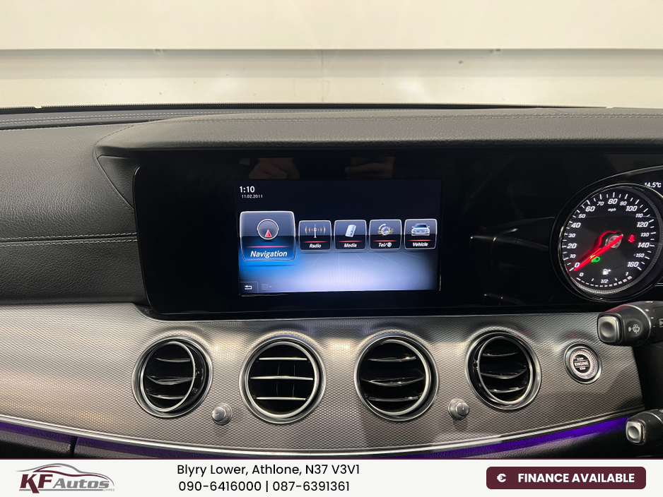 2018 Mercedes-Benz E Class E220d AMG Line 191bhp 4dr Auto - 181 Reg €23,995