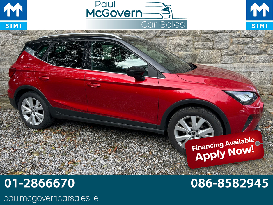 2023 SEAT Arona PA 1.0 TSI 110HP XP 5DR**//**ANDROID  AND APPLE CAR PLAY**//**CRUISE CONTROL**//**REVERSING CAMERA AND SENSORS**//**SAT NAV**//**FINANCE AVAILABLE**//**TRADE IN WELCOME**//**WARRANTY!!!!! €19,725