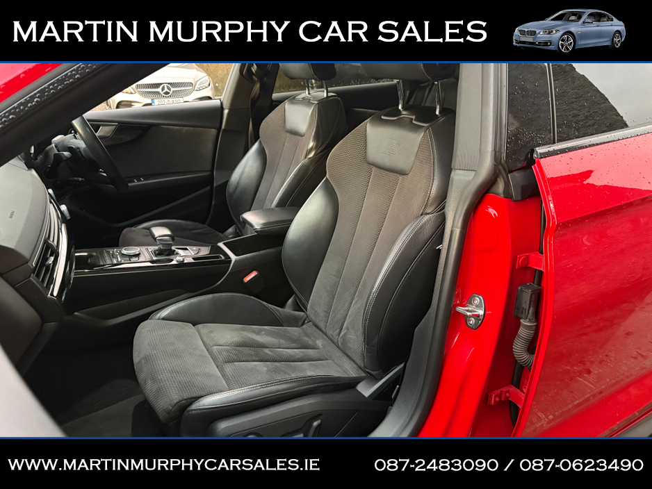 2018 Audi A5 2.0 TDI 190 BHP S-LINE BLACK EDITION AUTO €18,995