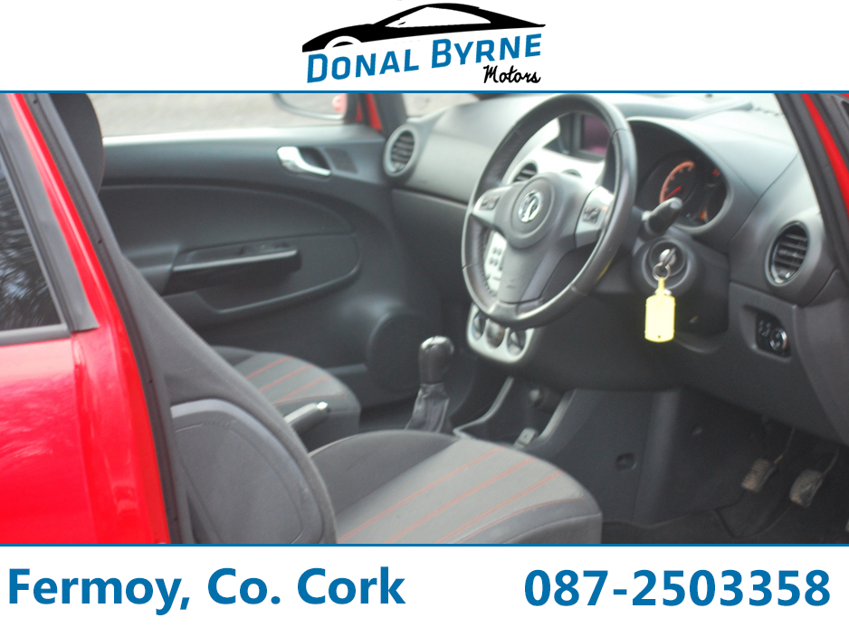 2012 Vauxhall Corsa 1.2 ACTIVE AIR CONDITIONING 85PS 3DR €4,500