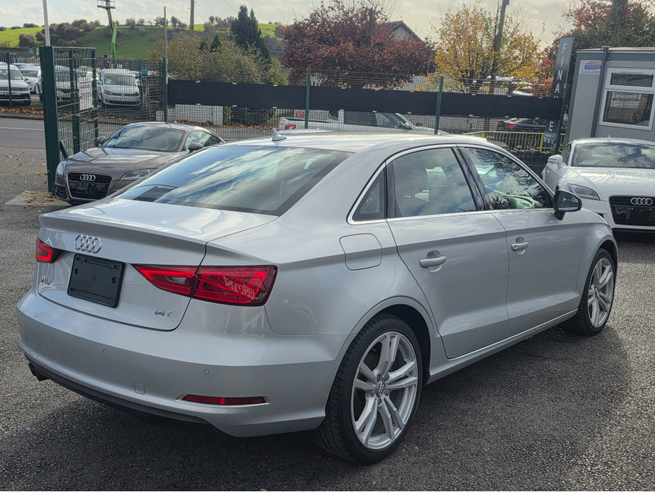 2014 Audi A3 SALOON 1.4 TFSI REV CAMERA - PARKING SENSORS - ALLOYS - LOW TAX BAND LOW MILEAGE €14,750