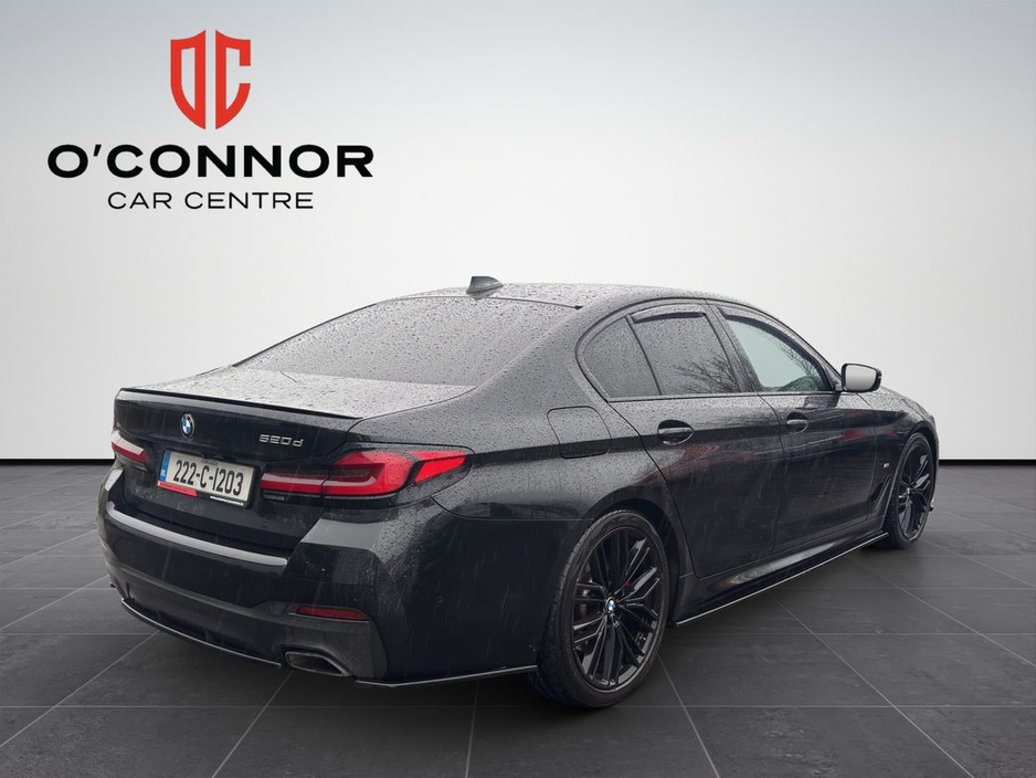 2022 BMW 5 Series 520D “Blackout spec. Big statement.” €43,888