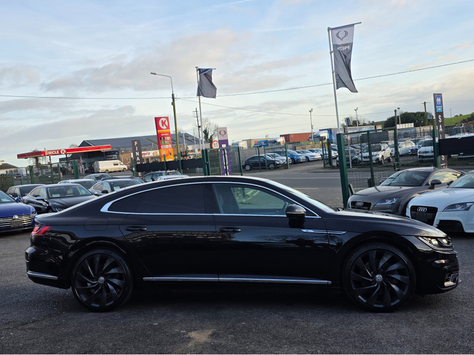 2018 Volkswagen Arteon 2.0 TSI R LINE EDITION 280BHP VIRTUAL DASH FULL LEATHER HEATED ELECTRIC SEATS SAT NAV CARPLAY ANDROID AUTO BLIND SPORT PARKING SENSORS SELF PARKING ASSIST 360 CAMERA €28,500