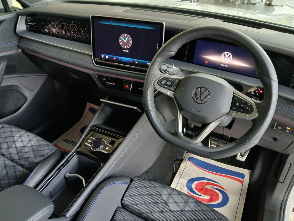 2025 Volkswagen Tayron R-LINE 2.0 TDI 150HP DSG, WHITE, 2KM. €67,750