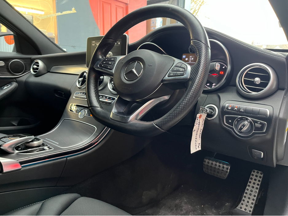 2017 Mercedes-Benz C Class €21950! 2017 MERCEDES-BENZ C220D AV AMG LINE 2.2 AUTOMATIC / CRUISE CONTROL / REVERSE CAMERA / PADDLE SHIFTERS / ELECTRIC MEMORY & HEATD SEATS €21,950