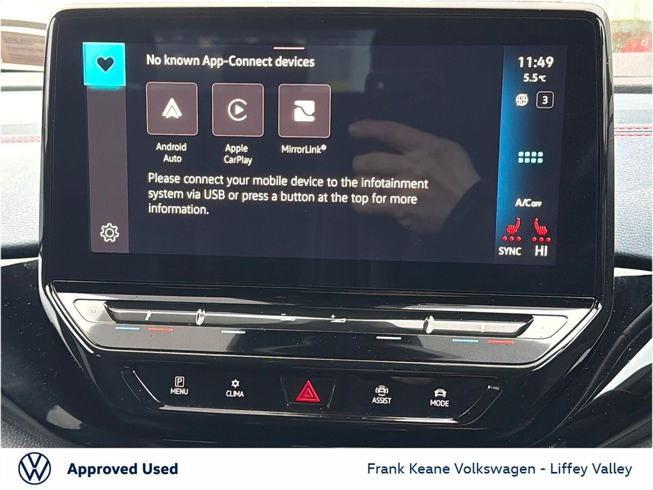 2022 Volkswagen ID.4 77KWH GTX BUSINESS *STONEWASH BLUE* *DUAL MOTOR* *PCP FINANCE AVAILABLE* *IQ HEADLIGHTS* *LONG RANGE* *IQ LIGHTS* *AMBIANT LIGHTING* *HEATED SEATS* *REAR VIEW CAMERA* €27,995