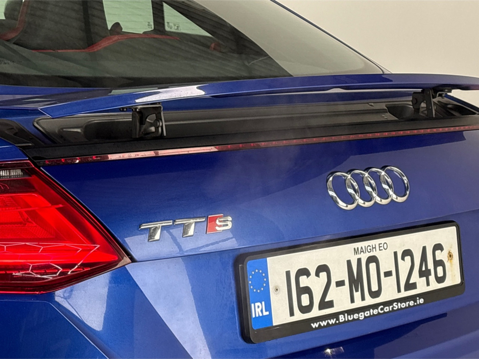 2016 Audi TTS 2.0 TFSI QUATTRO 310PS**BANG & OLUFSEN SPEAKERS**RED LEATHER INTERIOR**KEYLESS START**DRIVE MODES**PARKING SENSORS**19 INCH ALLOYS**MULTIFUNCTIONAL STEERING WHEEL**FINANCE AVAILABLE** €24,995