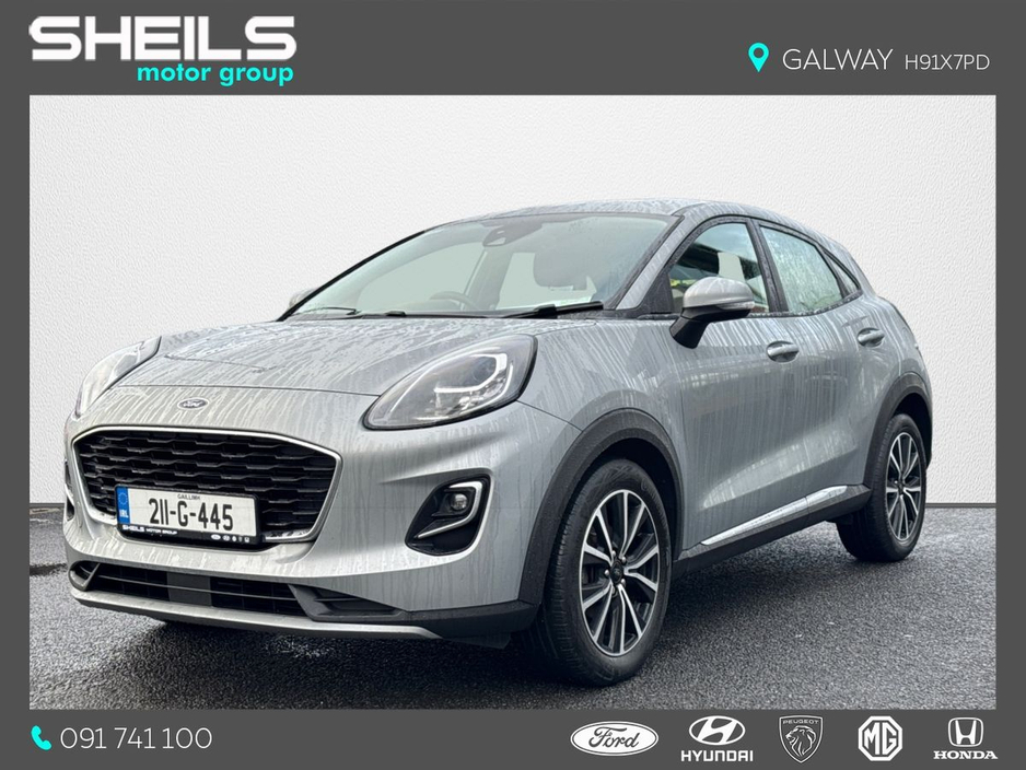 2021 Ford Puma 1.0T EcoBoost mHEV 125PS Titanium €19,750