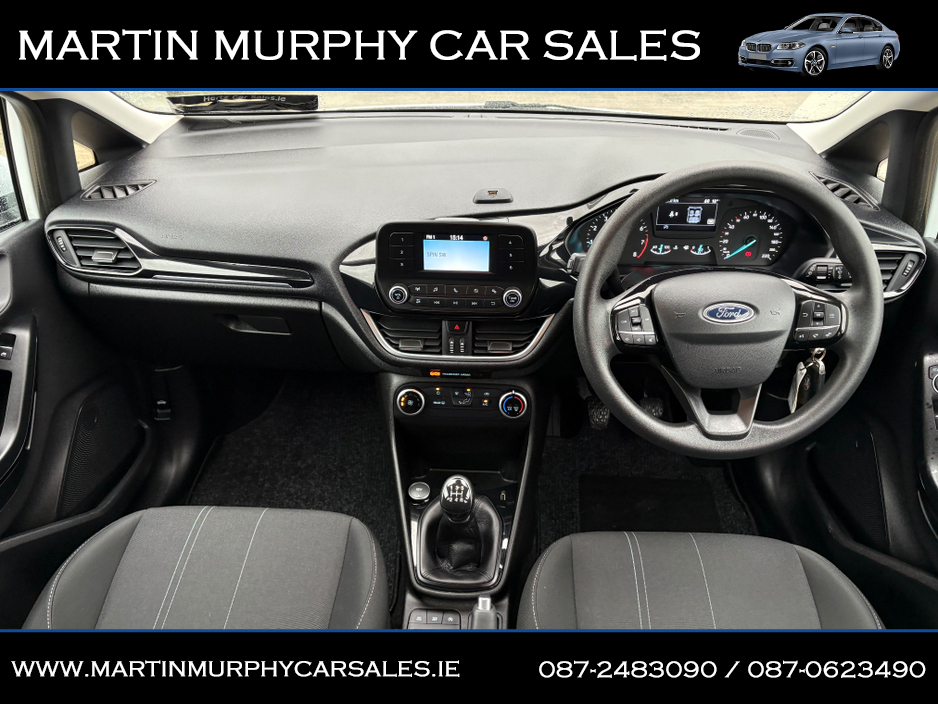2019 Ford Fiesta ZETEC 1.1 PETROL 70 BHP €11,950
