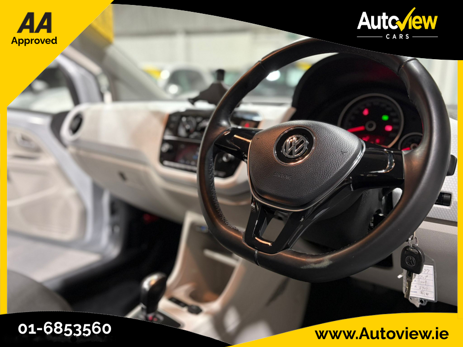2017 Volkswagen up! 1.0 5DR Automatic. AA APPROVED // FINANCE & NATIONWIDE DELIVERY AVAILABLE // SIMI DEALER €10,495