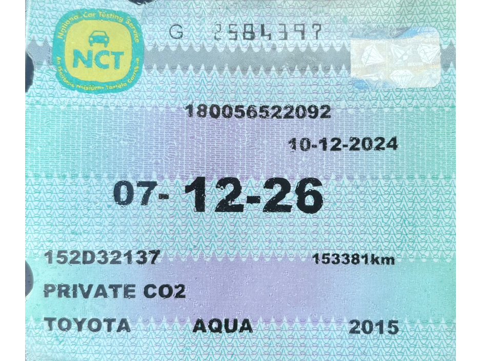 2015 Toyota Aqua 1.5 DAA-NHP10 5DR AUTO €8,250