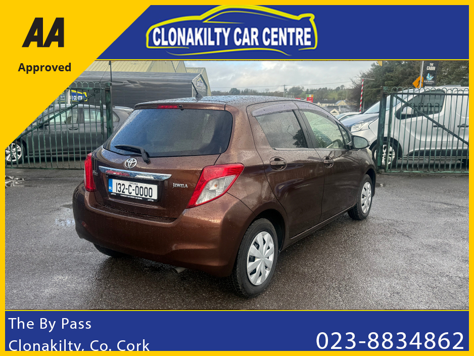 2013 Toyota Vitz Genuine Low Mileage Toyota Vitz Automatic 1.3 Petrol €9,950