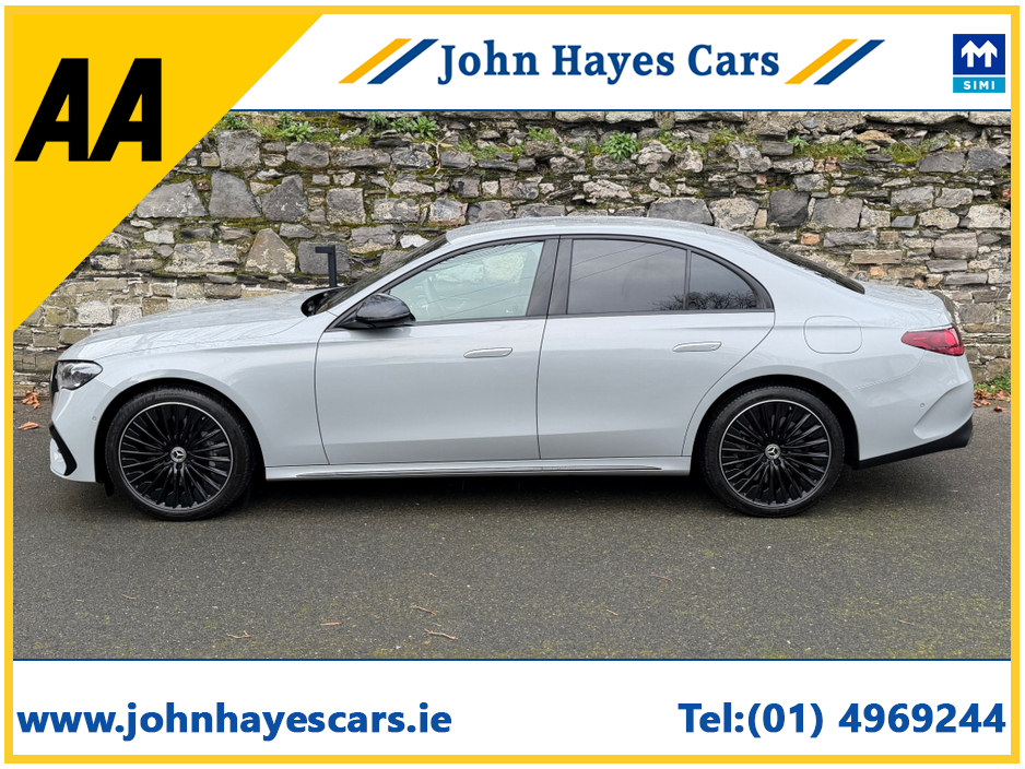 2024 Mercedes-Benz E Class STUNNING LOOKING URBAN EDITION HYBRID PHEV//STUNNING IN ALPINE GREY//VERY LOW MILEAGE//SIMI AND AA DEALER €68,950