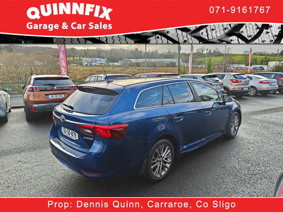 2016 Toyota Avensis 2.0 D-4D BUSINESS ED. 1 OVERMOUNT 141BHP 5DR €7,995