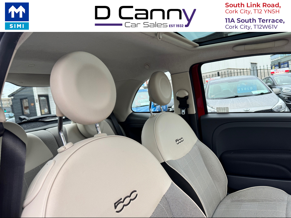 2014 Fiat 500 1.2 LOUNGE 69BHP 3DR €7,900