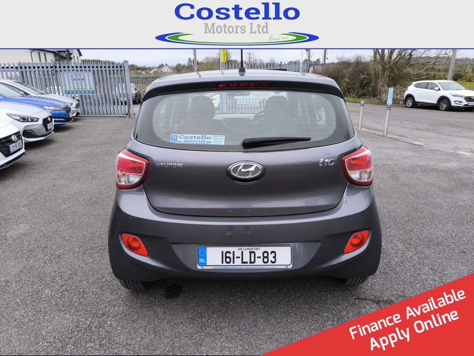 2016 Hyundai i10 MANUAL CLASSIC 4DR €9,200