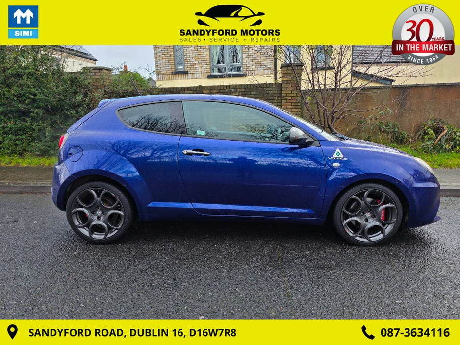 2018 Alfa Romeo Mito Veloce TB Multiair S-A 3DR AUT €10,950