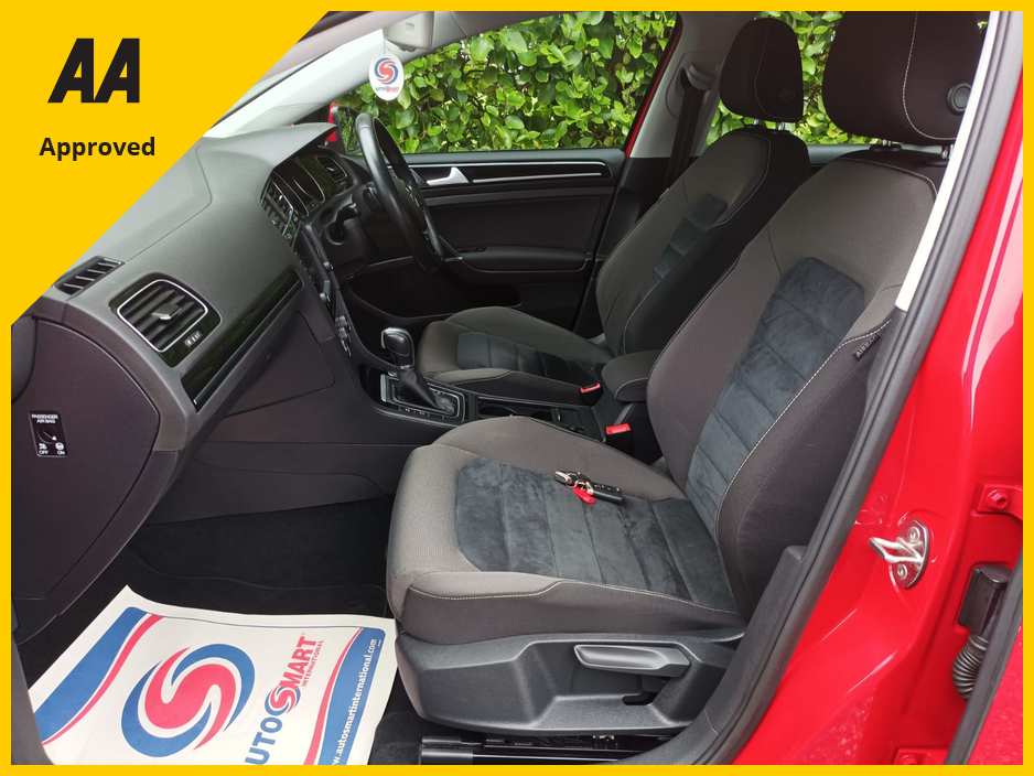 2016 Volkswagen Golf 1.4 TSI AUTOMATIC HIGHLINE 17" SPORTS ALLOYS REVERSE CAMERA AUTO HEADLIGHTS FACTORY IMMOBILISER KEYLESS ENTRY MULTI-FUNCTION STEERING WHEEL AUTO HOLD HANDBRAKE ONLY 40,150Kms 4 NEW TYRES NCT ROADT €16,995