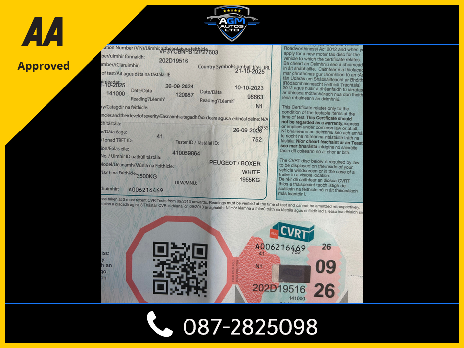 2020 Peugeot Boxer 335 L2 H2 2.2 BLUE HDI 1 140 6.2