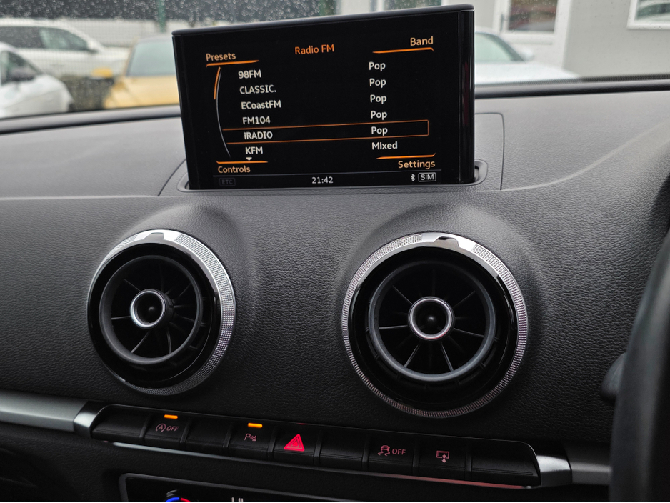 2015 Audi A3 1.4 TFSI CRUISE CONTROLPRIVACY GLASS PARKING SENSORS - REV CAMERA - ALLOYS - LOW TAX BAND €14,450