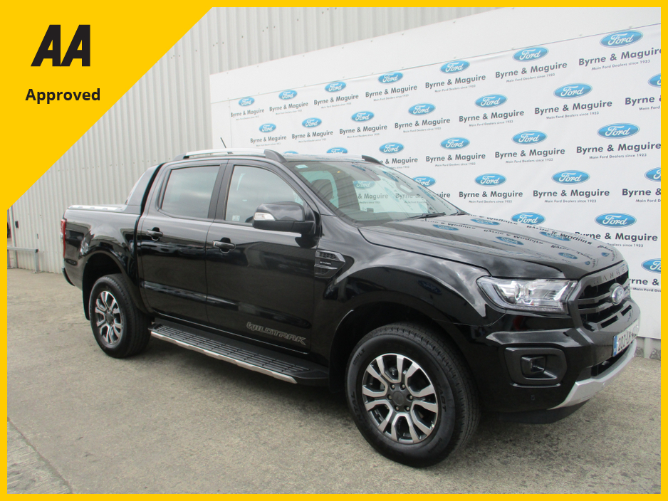 2020 Ford Ranger DOUBLE CAB WILDTRAK 2.0L 213PS  AUTOMATIC, ONLY 80000  KMS . FULLY SERVICED AND READY TO GO WITH WARRANTY AND 12 MONTHS AA COVER.   NO VAT !! €37,500