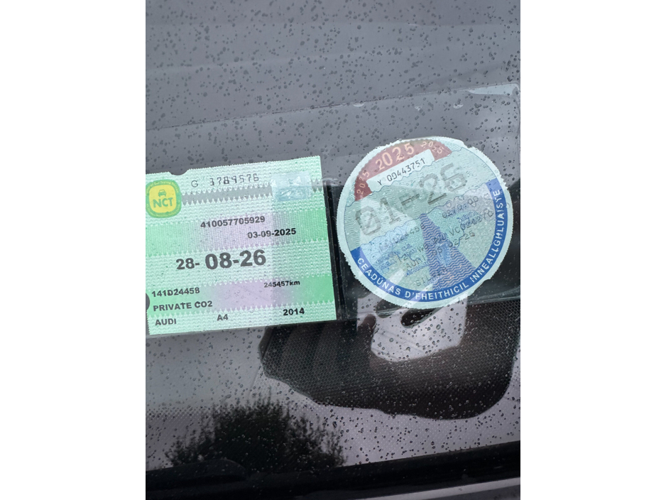 2014 Audi A4 2.0 TDI 150BHP MULTITRONIC SE €8,999