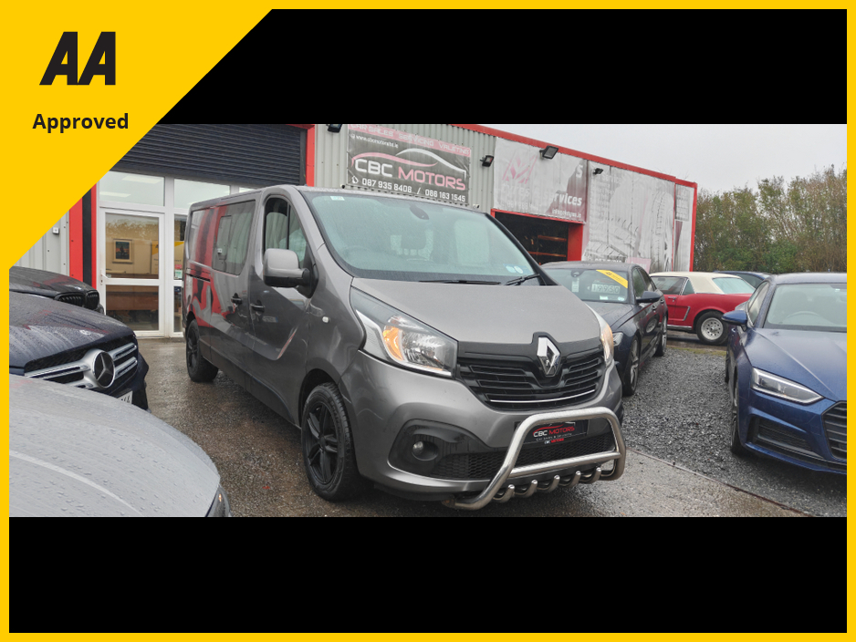 2016 Renault Trafic Passenger 2016 Crewcab 6 Seater €13,950