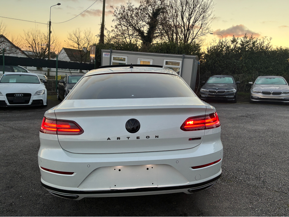 2019 Volkswagen Arteon ( 192 ) 2.0 TSI PANORAMIC SUNROOF 4 MOTION 280BHP VIRTUAL DASH FULL LEATHER HEATED ELECTRIC SEATS SAT NAV CARPLAY ANDROID AUTO BLIND SPORT PARKING SENSORS SELF PARKING ASSIST 360 CAMERA DYNAUDIO SOUND €30,950