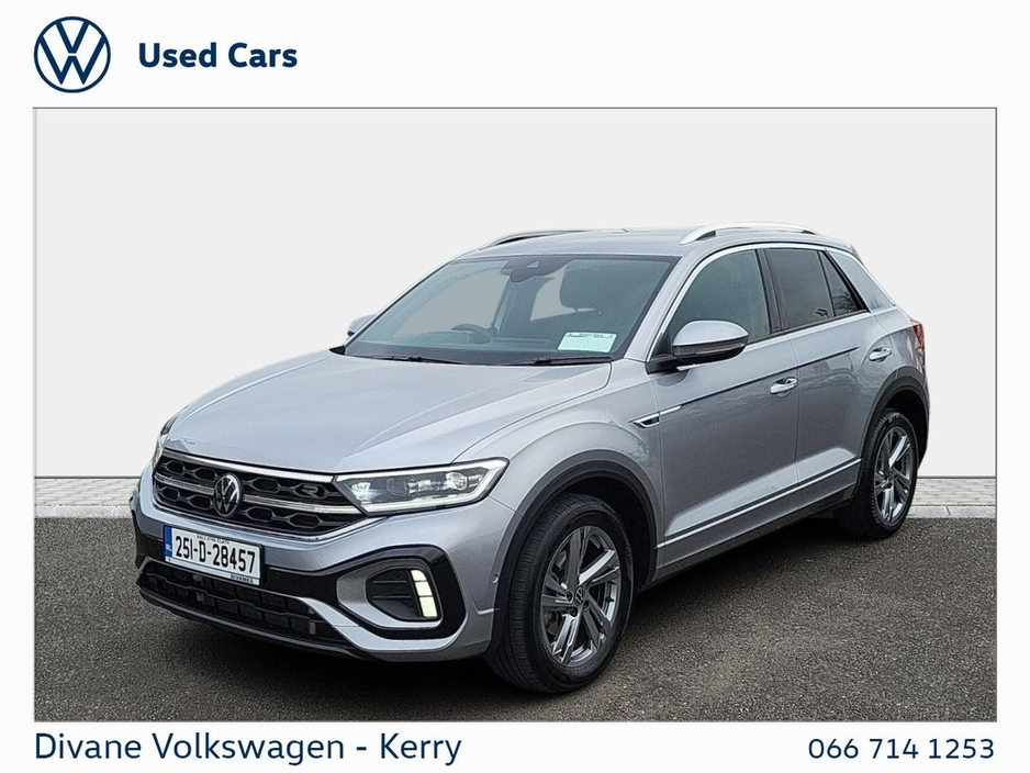 2025 Volkswagen T-Roc AUTO R-LINE 75 1.5 TSI PETROL 150 BHP €39,950