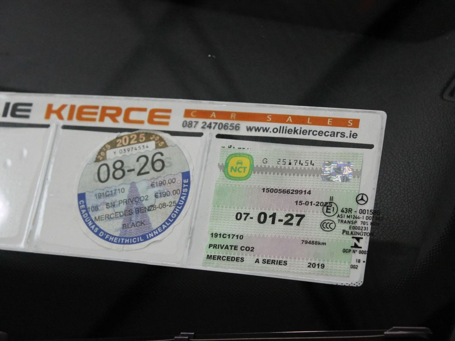 2019 Mercedes-Benz A Class A 180 d D Style 5DR Auto €23,499