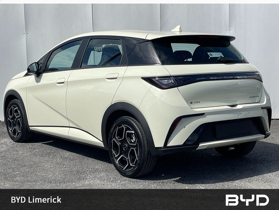 2026 BYD Dolphin "261 Delivery" BYD Dolphin, Comfort (60kWh, 204PS) Adaptive & Intelligent Cruise Control 12.8 Electric Rotary Touchscreen - Bluetooth & USB Heated Front Seats 17 Bi-Colour Alloy Wheels €33,460