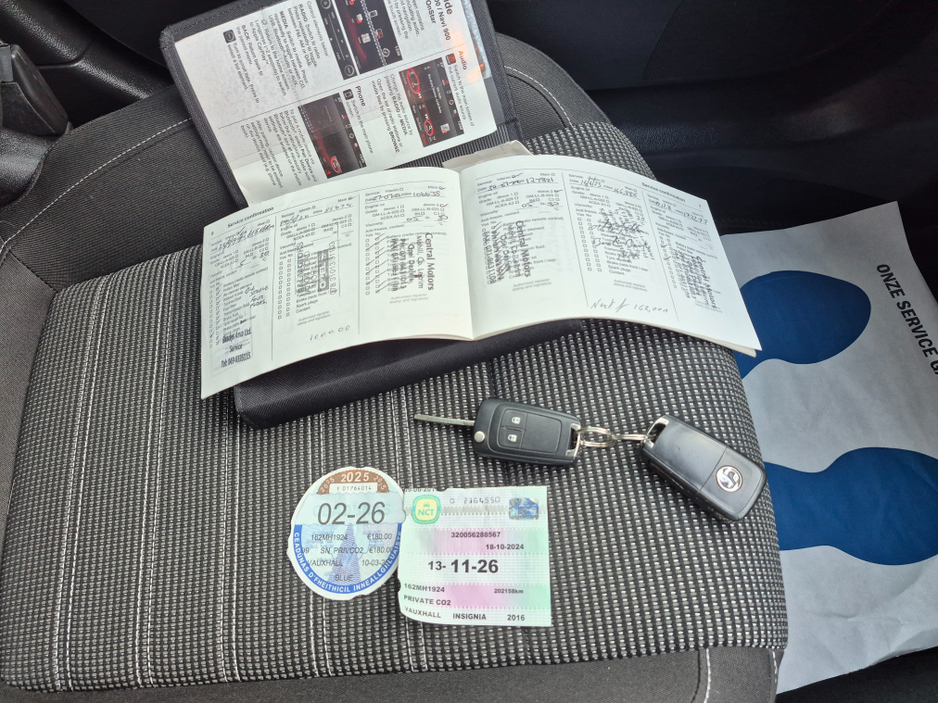 2016 Opel Insignia 1.6 SRI EF SS 5DR CDTI EXCLUSIVE 160PS AUTO 2.0 €5,999